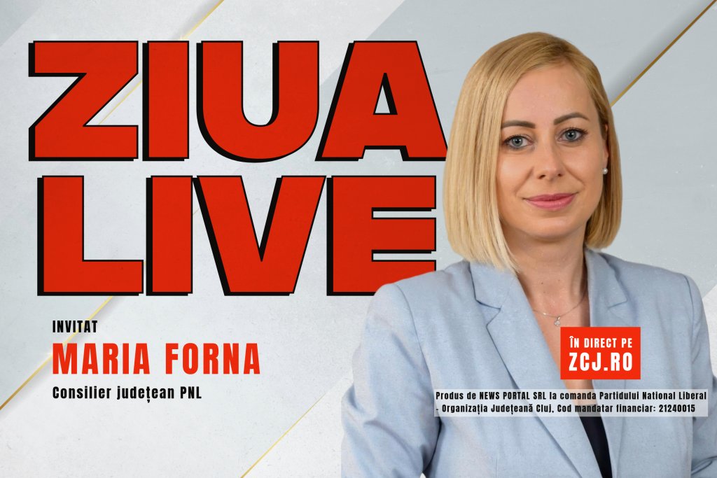 Consilierul județean Maria Forna vine la ZIUA LIVE