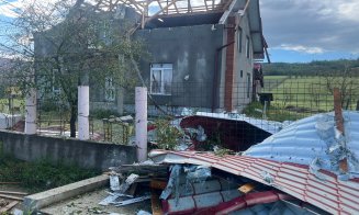 Furtuna de COD ROŞU: Sute de gospodării afectate de grindină și vijelie