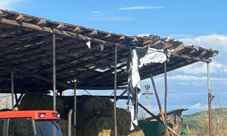 Furtuna de COD ROŞU: Sute de gospodării afectate de grindină și vijelie