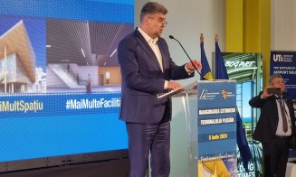 Noul terminal de la Aeroportul Cluj, inaugurat în prezența premierului Marcel Ciolacu. Sunt prezenți și Ciucă, Grideanu, Bode și alte oficialități de 