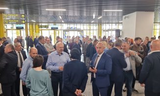 Noul terminal de la Aeroportul Cluj, inaugurat în prezența premierului Marcel Ciolacu. Sunt prezenți și Ciucă, Grideanu, Bode și alte oficialități de 