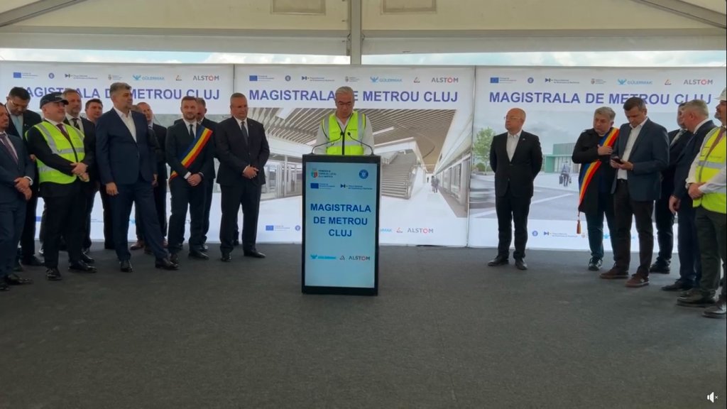 Constructor: ''Contractul pentru metroul din Cluj-Napoca este unul pentru un proiect la cheie” / Încredere și răbdare din partea clujenilor