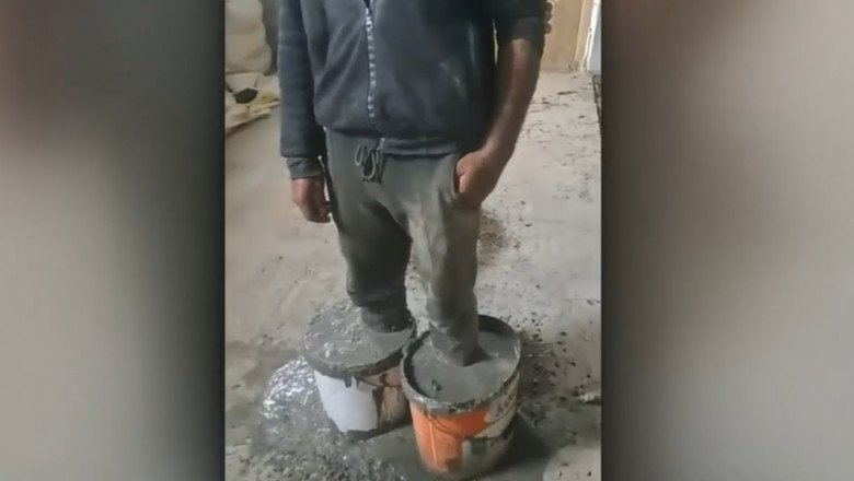 ŞOCANT: Tortură în stil mafiot la o stână. I-a "cimentat" picioarele unui cioban