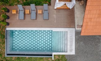 Bucea/Negreni/Cluj, paradis al relaxării: Cabana din vârf de munte unde nu-ți va lipsi nimic / Cea mai spectaculoasă piscină din Apuseni