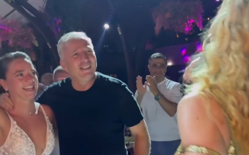 Dan Petrescu, socru mic. A dansat pe rupte la nunta fiicei Rebecca. Cu cine s-a fotografiat