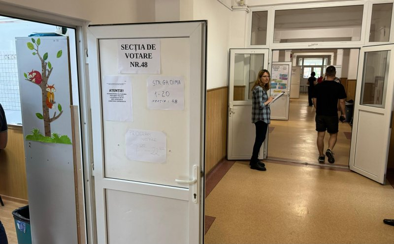 ALEGERI 2024. Prezența la vot la ora 13.00 este de 21,76% / La Cluj se apropie de 20%