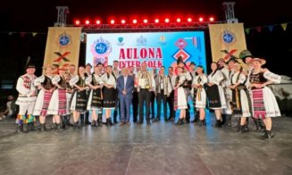 Ansamblul Folcloric „Românașul” al UTCN a câștigat Trofeul Festivalului Aulona Inter Folk Festival, Albania