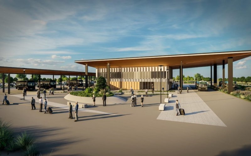 Tarcea, la Park & Ride-ul de la Aeroport: „Lucrările sunt realizate în proporție de 60%”