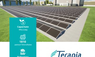 Parteneriat pentru energie verde în Cluj: Terapia și EnergoBit încep construcția unei stații fotovoltaice cofinanțată prin PNRR