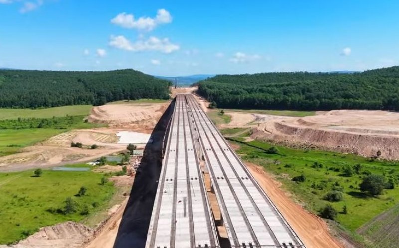 IMAGINI spectaculoase de pe A3. Cum arată viaductele de pe șantierul UMB  Zimbor - Poarta Sălajului