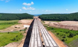 IMAGINI spectaculoase de pe A3. Cum arată viaductele de pe șantierul UMB  Zimbor - Poarta Sălajului