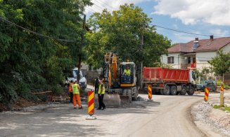 Când va fi finalizată strada Valea Chintăului. Boc: "Mult a fost, puțin mai este"