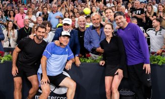 Steffi Graf, cerută în căsătorie la Cluj, în timpul demonstrativului de la Sports Festival