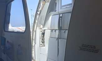 Cursă Wizz Air Larnaca-Cluj, cu GPS setat pe Liban