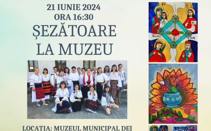 Tradiții și obiceiuri din zona Dejului, reînviate într-o „Șezătoare la muzeu”