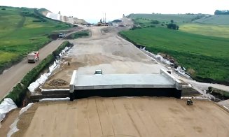 Stadiul lucrărilor la Drumul Expres Turda – Tureni a ajuns la 40%