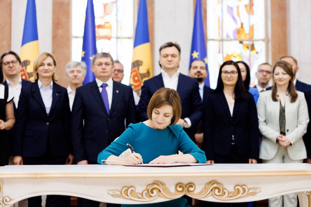 Republica Moldova, tot mai aproape de Uniunea Europeană. Ce decret a semnat Maia Sandu