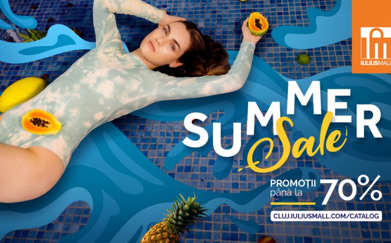 Pregătește-te de vacanța de vară cu Summer Sales! Brandurile din Iulius Mall Cluj afișează reduceri de până la 70%!