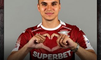 Cristi Manea, a semnat. Va juca 3 sezoane în alb-vişiniu împotriva echipei lui Varga / "Îmi doresc să câștigăm campionatul"