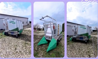 Un robot autonom culege singur un lan de lavandă într-o oră. Invenţie a unei echipe din Cluj-Napoca