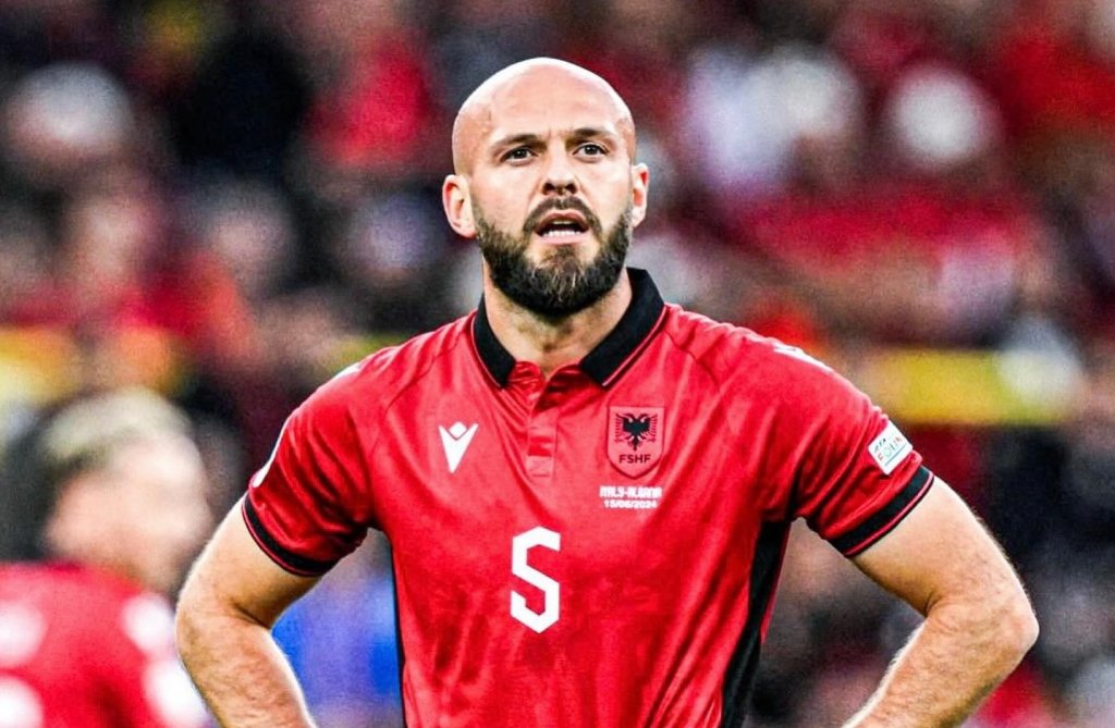 Arlind Ajeti, primul "feroviar" eliminat de la EURO 2024. Fundașul a fost integralist pentru Albania