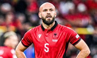 Arlind Ajeti, primul "feroviar" eliminat de la EURO 2024. Fundașul a fost integralist pentru Albania