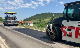 Asfaltări într-o localitate din județul Cluj. Tișe: „Infrastructura rutieră rămâne o prioritate absolută”