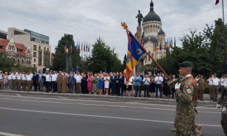 Ziua Drapelului Național al României, sărbătorită la Cluj-Napoca
