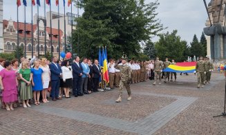 Ziua Drapelului Național al României, sărbătorită la Cluj-Napoca