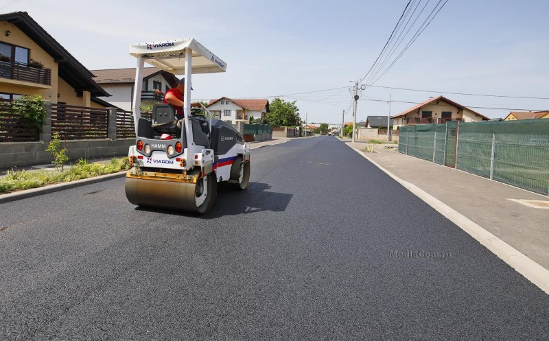 O stradă importantă din Turda și-a schimbat complet „fața”