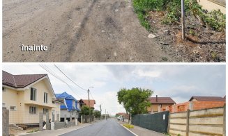 O stradă importantă din Turda și-a schimbat complet „fața”