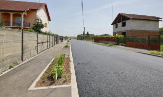 O stradă importantă din Turda și-a schimbat complet „fața”