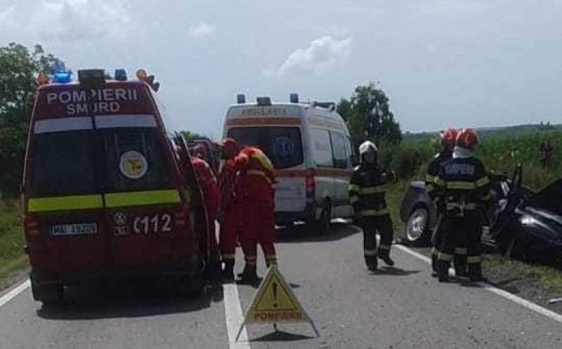 Tragedie pe șosea în vestul țării. Accident cu mai multe victime, printre care un bebeluș de 10 luni decedat