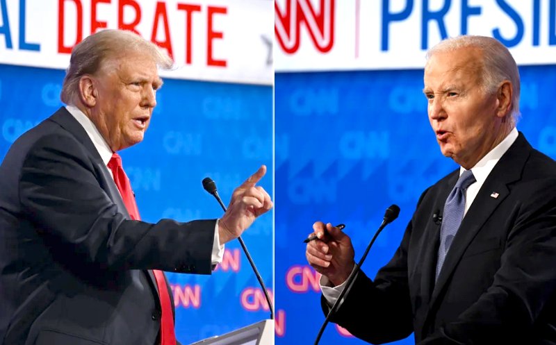Alegeri SUA 2024: Prima dezbatere televizată între un Biden confuz şi un Trump energic
