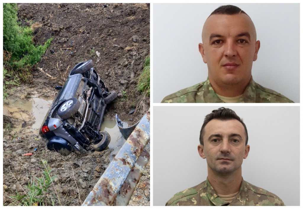 Eroi în uniformă: Doi militari au salvat viața unui bărbat rănit într-un accident grav din Cluj