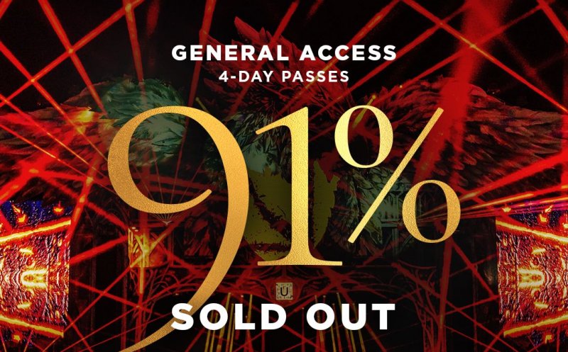 Festivalul UNTOLD 2024 este 91% SOLD OUT
