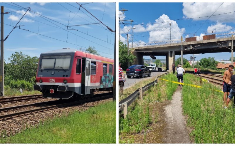 Ce spun polițiștii în cazul bărbatul lovit mortal de tren sub podul IRA