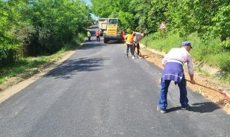 Un nou drum județean din Cluj a fost asfaltat în integralitate. Cât de bine arată acum