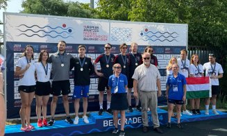 Salbă de medalii pentru "Universitatea" Cluj la europenele de nataţie Masters / 4 medalii de AUR inclusiv la categoria de vârstă 80-84 de an