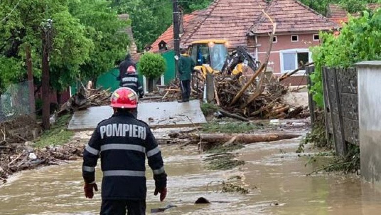 Vremea rea a făcut ravagii în 22 de județe, inclusiv în Cluj. Pompierii au intervenit în 98 de localități