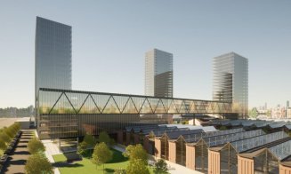 Transformare spectaculoasă a unei zone industriale din Cluj-Napoca. Apar blocuri turn, școală, galerii, muzee