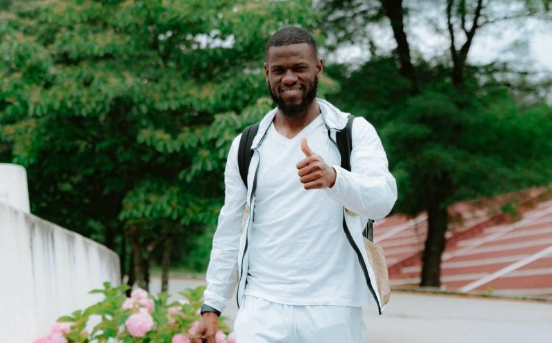Mamadou Thiam, bucuros că a revenit la "U" Cluj. Ce i-a lipsit atacantului după despărțirea de "studenți"