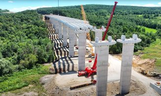 IMAGINI de excepţie de pe Autostrada Transilvania, lot integral Poarta Sălajului-Zimbor