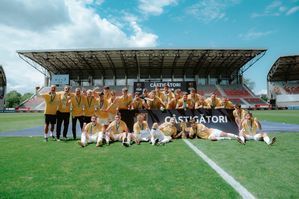 FC Universitatea Cluj, pe locul al treilea în topul celor mai bune academii din România