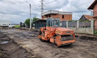 Strada din județul Cluj care a trecut de la pământ, la asfalt. Primarul: „Nu putem tolera străzi de pământ”
