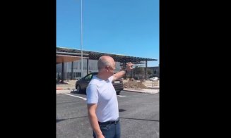 Boc, pe șantierul Park and Ride-ului de la Aeroportul Cluj. Peroane pentru autobuze interjudețene, ordine la taxi-uri prin terminale de comandă