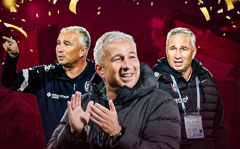 Cu ce antrenori care au mai luat titluri se luptă Dan Petrescu în SuperLiga / 5 titluri câştigate de "Bursuc" cu CFR Cluj