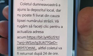 "Coletul dumneavoastră a ajuns..." / Noi acțiuni de ÎNŞELĂTORIE online