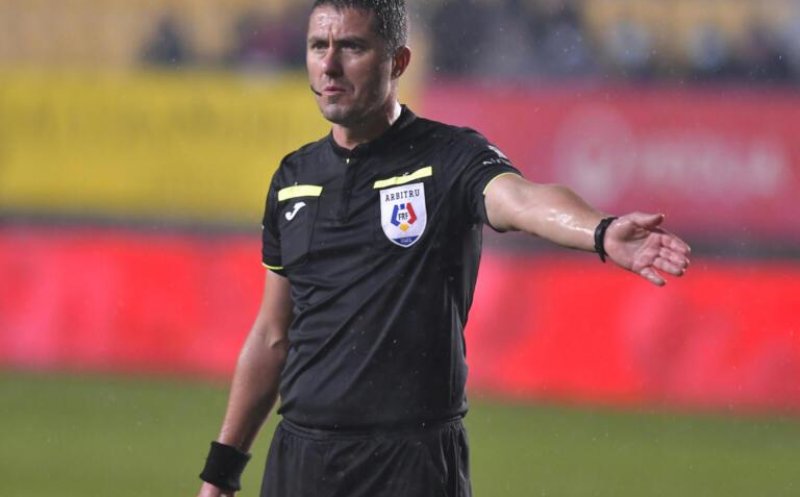 CCA a anunțat arbitrul partidei dintre "U" Cluj și FCSB. Cine va oficia partida