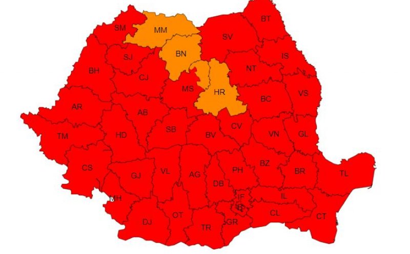 COD ROȘU de CANICULĂ în Cluj! Temperaturi și de 42 de grade la umbră